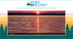 Desktop Screenshot of burttownship.org
