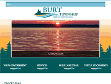 Tablet Screenshot of burttownship.org
